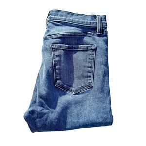 J. Brand Alana Dark Torrent Skinny Dark Wash Denim Jeans Size 27